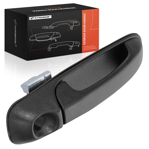 Black Exterior Door Handle for 2003-2010 Dodge Ram 3500