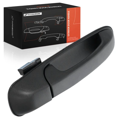 Front Passenger Textured Black Exterior Door Handle