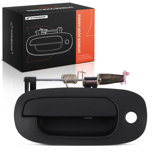 Front Driver Black Exterior Handle for Dodge Dakota 2000-2001 Durango 1998-2001