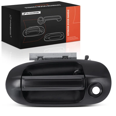 Front Driver Black Exterior Door Handle