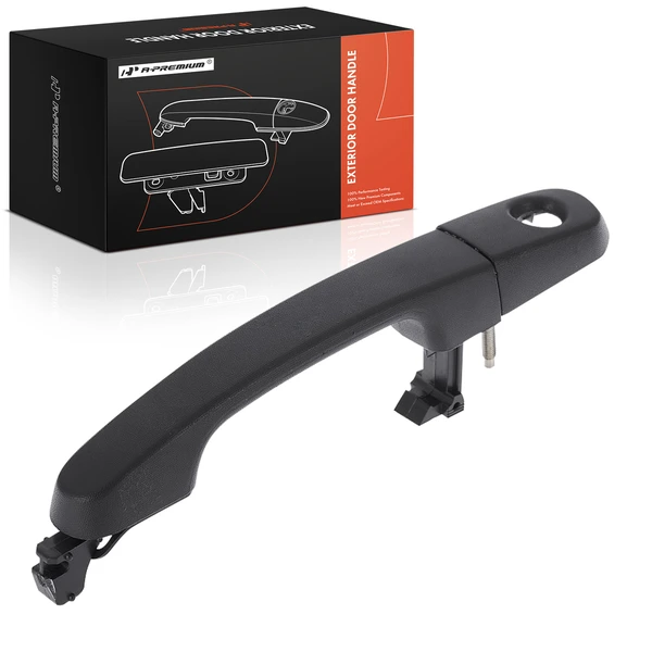 Front Driver Black Exterior Door Handle with Keyhole for Ford Freestyle Taurus X