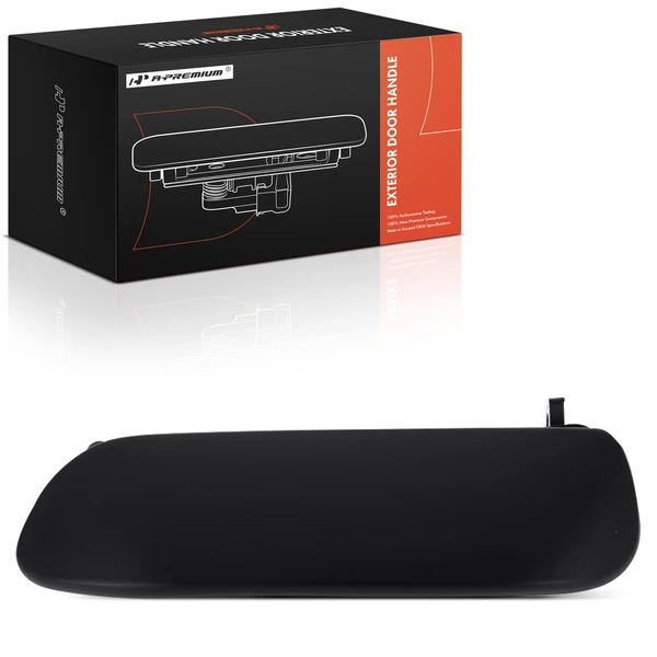 Front Driver Primed Black Exterior Door Handle for Ford Mustang 1999-2004