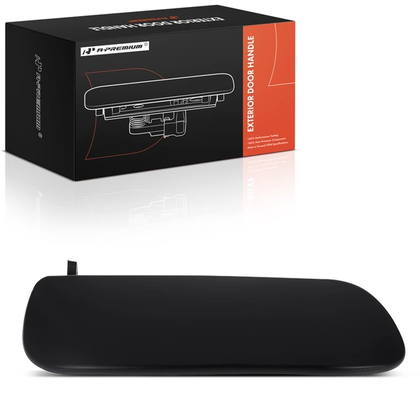 Front Passenger Primed Black Exterior Door Handle for Ford Mustang 1999-2004