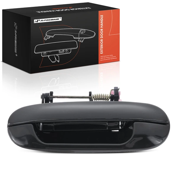 Rear Driver Black Exterior Door Handle for 2004-2005 GMC Envoy XUV