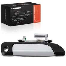 Front Passenger Chrome Lever & Black Housing Exterior Door Handle for 2002-2005 Honda Civic