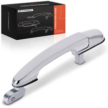 Rear Driver Chrome Exterior Door Handle for 2005-2009 Hyundai Tucson