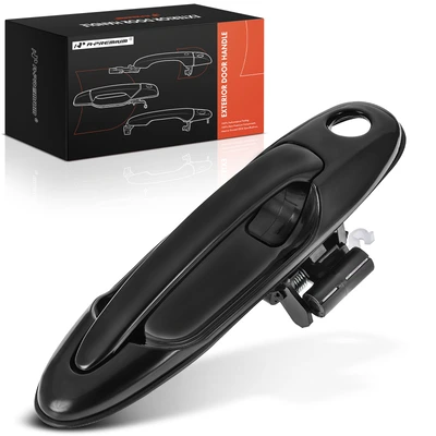Front Passenger Smooth Black Exterior Door Handle