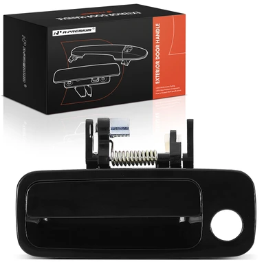 Front Driver Smooth Black Exterior Door Handle