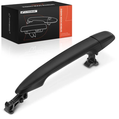 Front Passenger Primed Black Exterior Door Handle