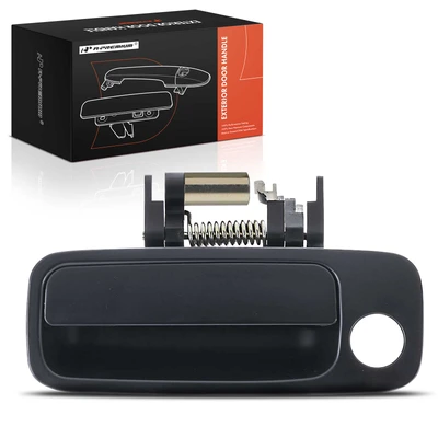 Front Driver Primed Black Exterior Door Handle