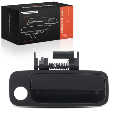 Front Passenger Primed Black Exterior Door Handle
