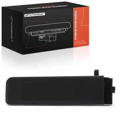 Front Driver Texture Black Exterior Door Handle