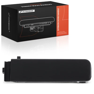 Front Passenger Texture Black Exterior Door Handle