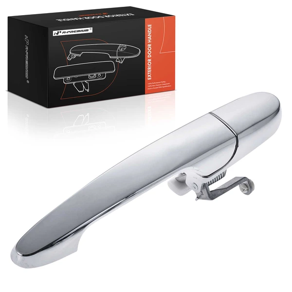 Rear Passenger Chrome Exterior Door Handle for 2006-2011 Buick Lucerne