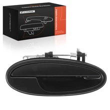 Front Passenger Black Exterior Door Handle