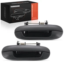 2 Pcs Rear Black Exterior Door Handle for 2004-2007 Buick Rainier
