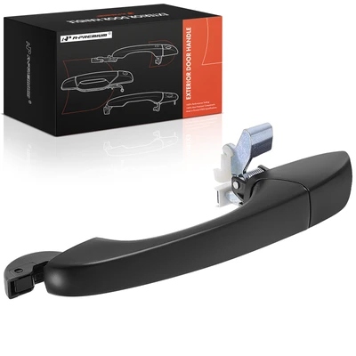 Rear Driver Black Exterior Door Handle for Chrysler 300 05-10 Dodge Magnum 05-08