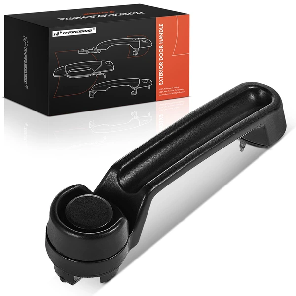 Front or Rear Textured Black Exterior Door Handle for Dodge Nitro 2007-2011 Jeep