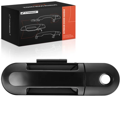 Front Driver Black Exterior Door Handle