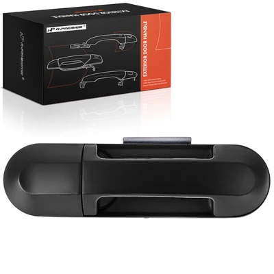 Rear Passenger Black Exterior Door Handle
