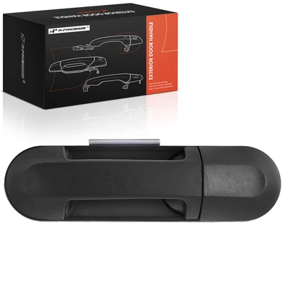 Rear Driver Black Exterior Door Handle