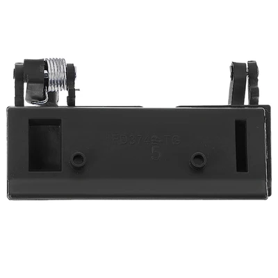 Black Smooth Tailgate Handle