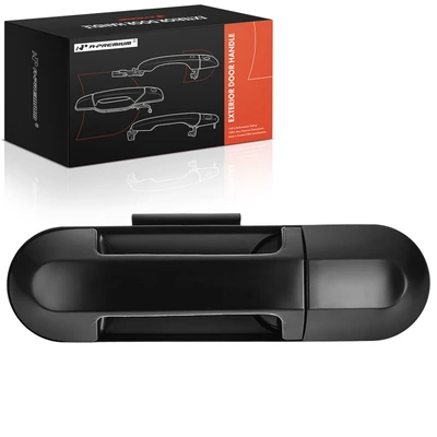 Rear Driver Black Exterior Door Handle