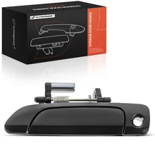 Front Driver Smooth Black Exterior Door Handle for 2001-2005 Honda Civic