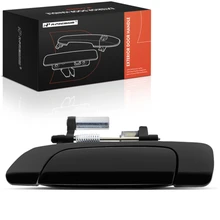Rear Driver Smooth Black Exterior Door Handle for 2001-2005 Honda Civic