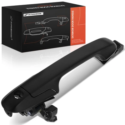 Front Driver Smooth Black Exterior Door Handle
