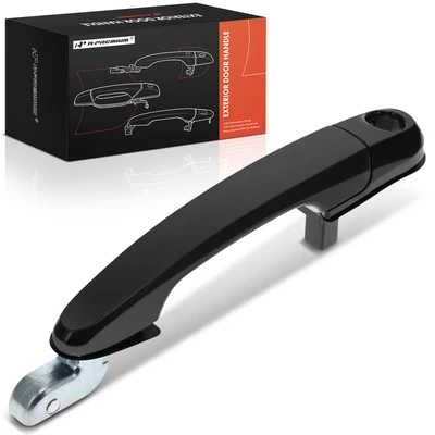 Front Driver Smooth Black Exterior Door Handle for 2005-2009 Hyundai Tucson