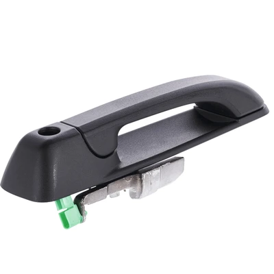 Front Driver Textured Black Exterior Door Handle