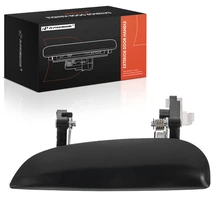 Front Driver Smooth Black Exterior Door Handle for 2001-2002 Kia Rio