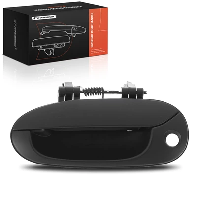Front Driver Primed Black Exterior Door Handle
