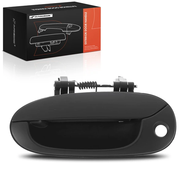 Front Driver Primed Black Exterior Door Handle for 2002-2004 Kia Spectra