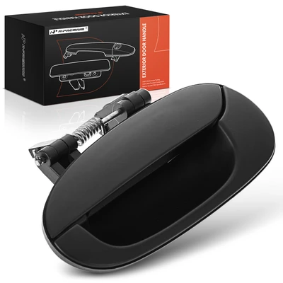 Rear Driver Primed Black Exterior Door Handle