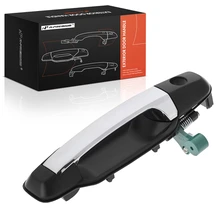 Front Passenger Black & Chrome Exterior Door Handle for 2003-2006 Kia Sorento