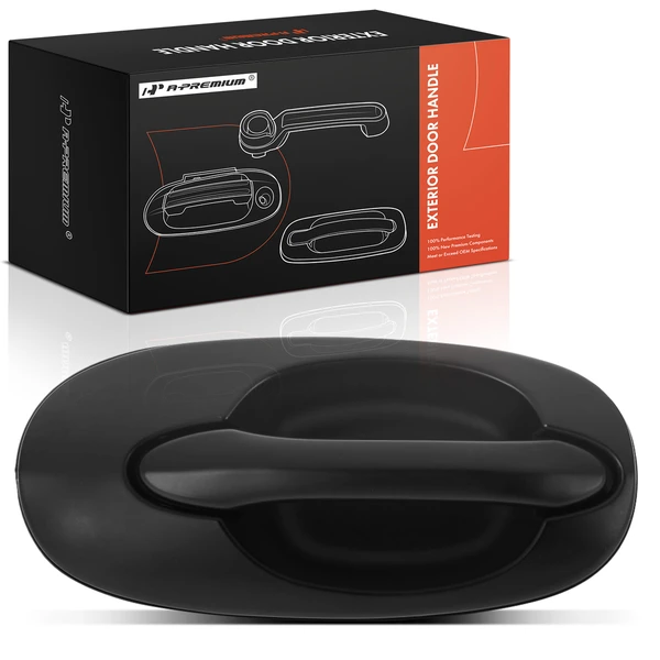 Passenger Sliding Door Primed Black Exterior Door Handle for Kia Sedona