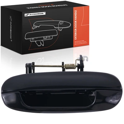 Rear Driver Black Exterior Door Handle