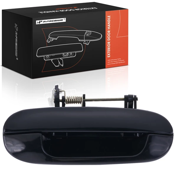 Front Passenger Black Exterior Door Handle for 2005-2009 Saab 9-7x