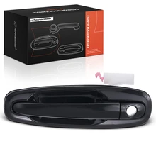 Front Driver Black Exterior Door Handle