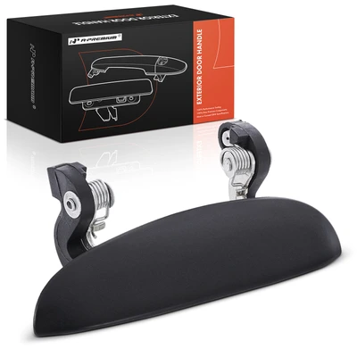 Front Driver or Rear Driver Texture Black Exterior Door Handle
