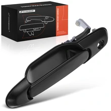 Front Driver Black Exterior Door Handle with Keyhole for 1998-2003 Toyota Sienna