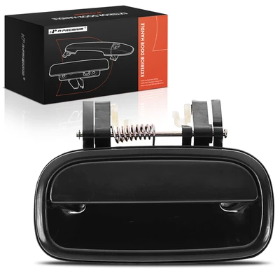 Rear Passenger Black Exterior Door Handle