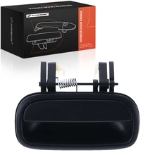 Rear Driver Smooth Black Exterior Door Handle for 2000-2006 Toyota Tundra