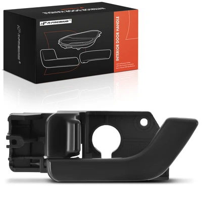 Front Driver Black Interior Door Handle