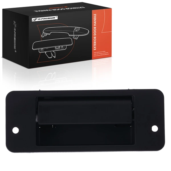 Black Exterior Door Handle for 1992-2002 Ford E-350 Econoline Club Wagon