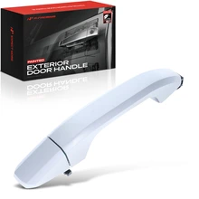 Rear Left or Right Silver Birch Exterior Door Handle for 2015-2019 GMC Sierra 2500 HD