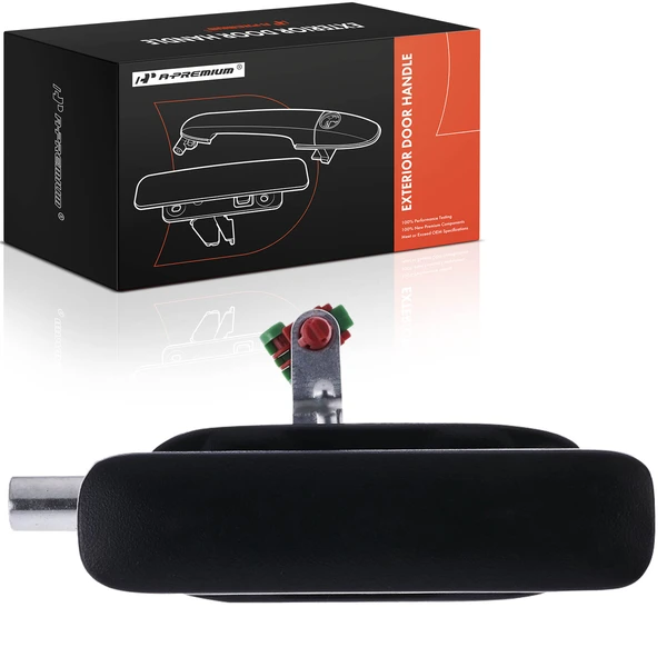 Passenger Sliding Door Black Exterior Door Handle for 2003-2014 Ford E-150