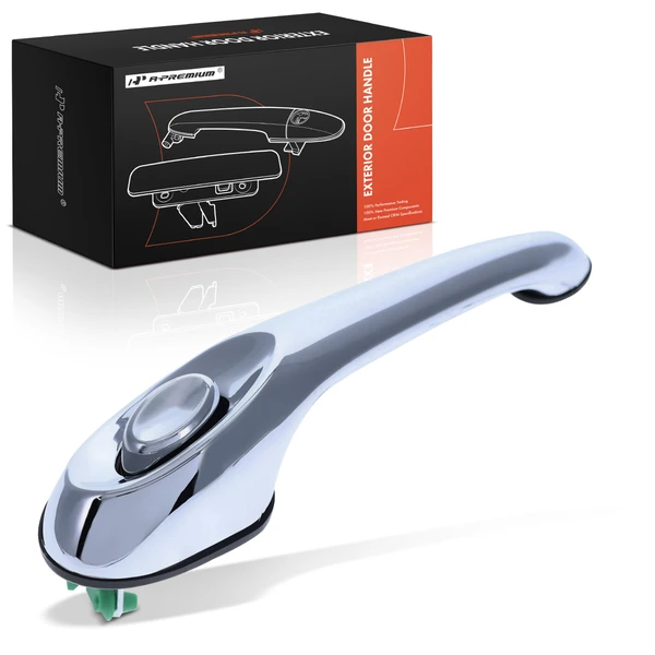 Rear Passenger Chrome Exterior Door Handle for Chrysler PT Cruiser 01-10 L4 2.4L